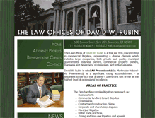 Tablet Screenshot of dwr-law.com